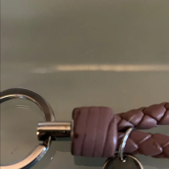 Bottega Venetta Braided Keychain with charm UNISEX EUC - Picture 6 of 7